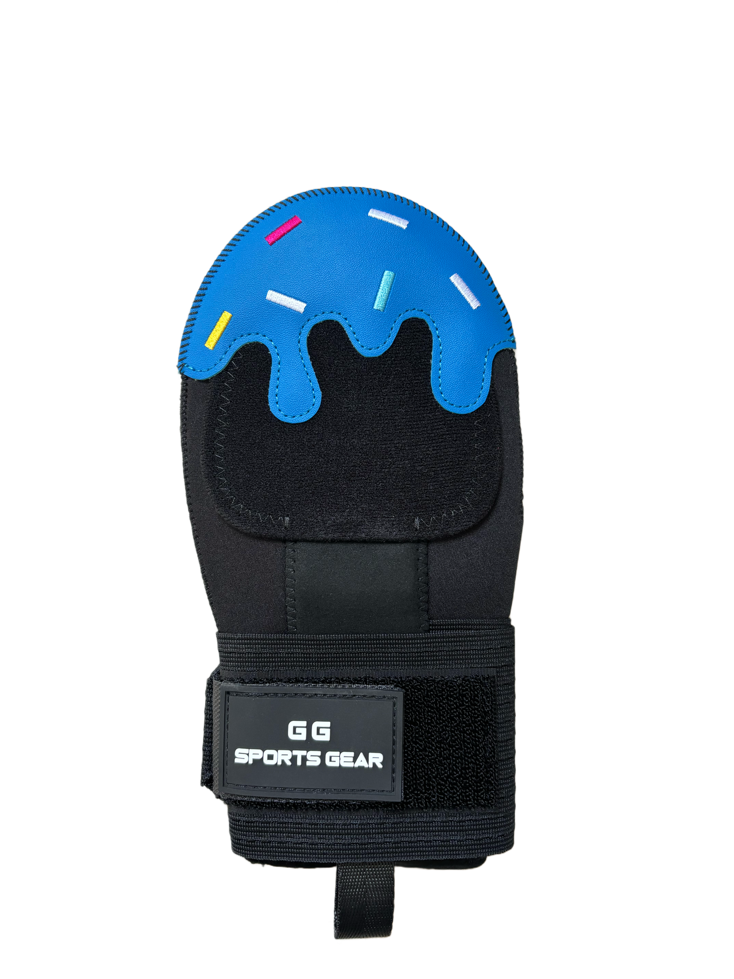 Blue Drip Ice Cream Sliding Mitt - Youth