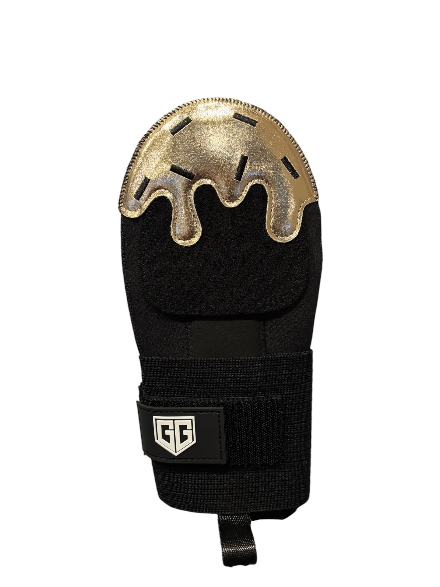 Gold Drip Ice Cream Sliding Mitt - Youth