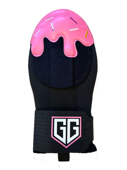 Pink Drip Ice Cream Sliding Mitt Adult 12