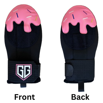 Pink Drip Ice Cream Sliding Mitt - Adult 12+