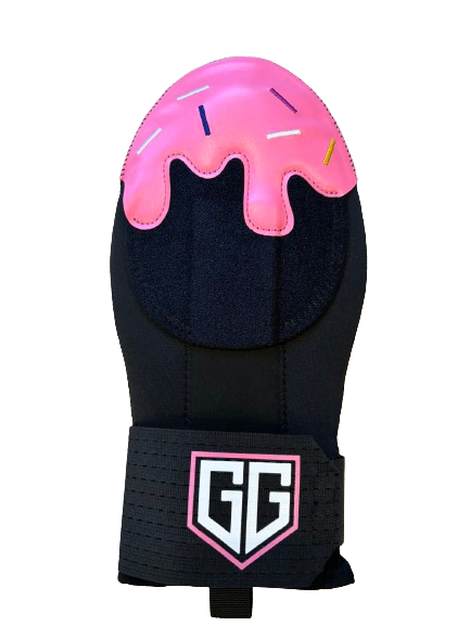 Pink Drip Ice Cream Sliding Mitt - Adult 12+